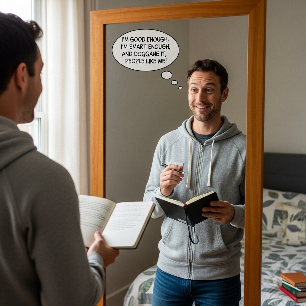 Daily Affirmations with Stuart Smalley Boost Confidence, Humor, and Self-Love